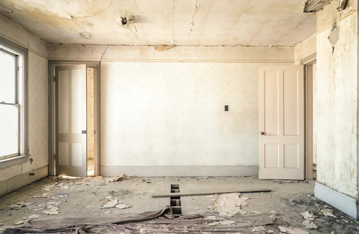 Waste disposal crew managing a cleanout project in Washington